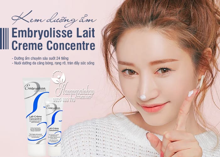 Kem dưỡng ẩm Embryolisse Lait - Creme Concentre của Pháp 1