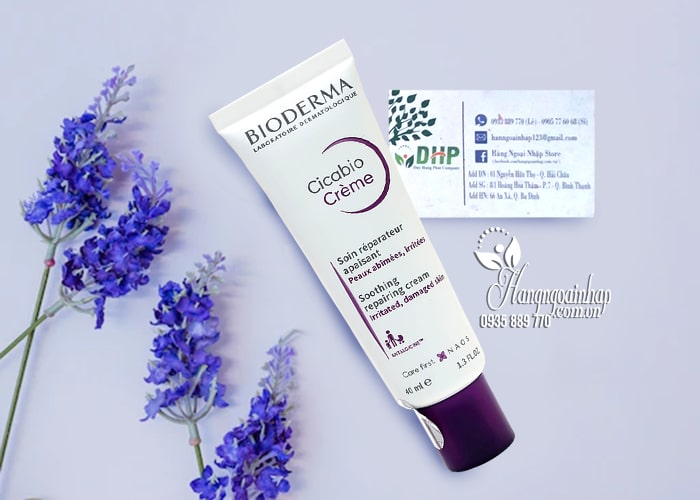 Kem dưỡng ẩm phục hồi da Bioderma Cicabio Creme Pháp 1