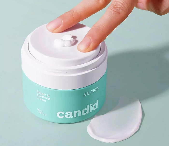 Kem dưỡng ẩm phục hồi da Candid B5 Cica