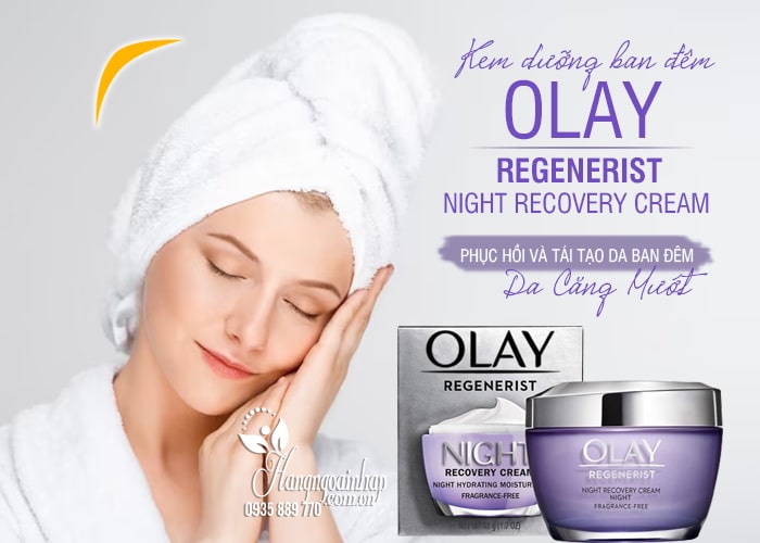 Kem dưỡng ban đêm Olay Regenerist Night Recovery Cream 48g 2