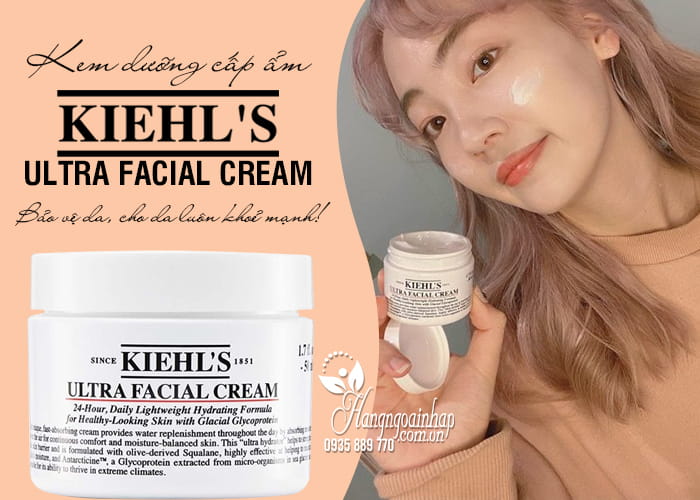 Kem dưỡng cấp ẩm Kiehl's Ultra Facial Cream 50ml của Mỹ 5