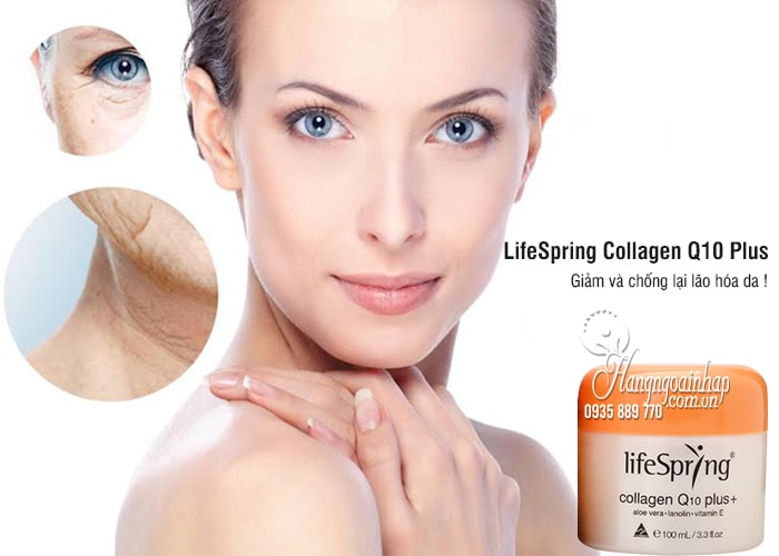 Kem Dưỡng Da Chống Lão Hóa LifeSpring Collagen Q10 Plus 100ml 23