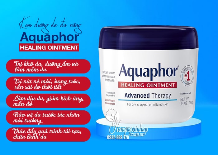 Kem dưỡng da đa năng Aquaphor Healing Ointment 396g của Mỹ 45
