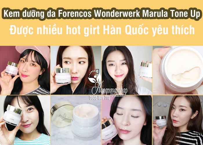 Kem dưỡng da Forencos Wonderwerk Marula Tone Up  8