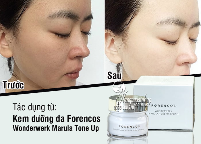 Kem dưỡng da Forencos Wonderwerk Marula Tone Up  7