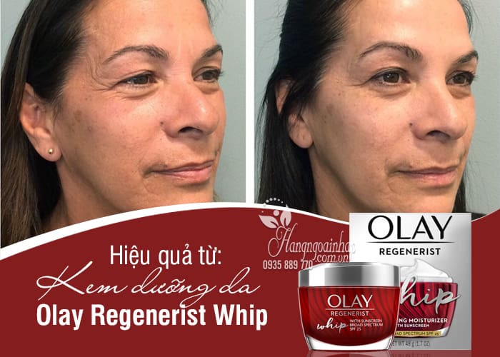 Kem dưỡng chống lão hóa Olay Regenerist Whip SPF25 của Mỹ 1