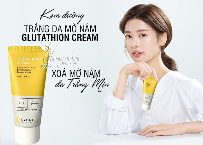 Kem dưỡng Glutathione Cream Kyung Lab trắng da mờ nám 1