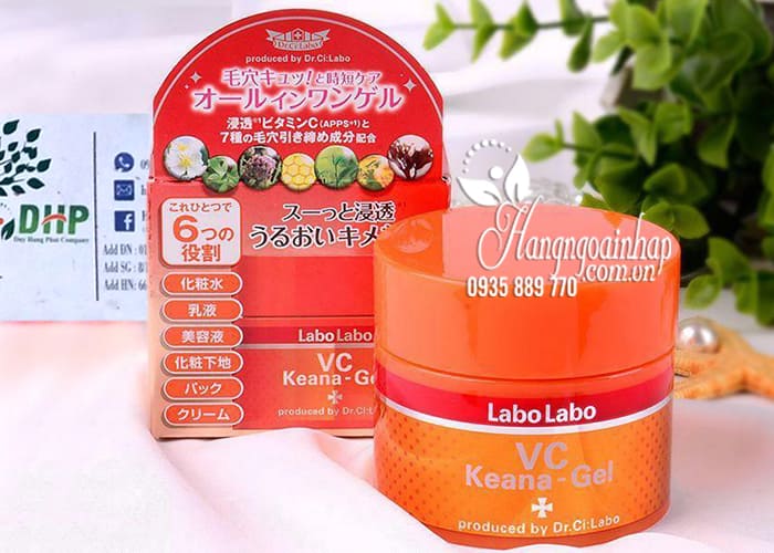 Kem dưỡng Labo Labo VC Keana Gel 90g se lỗ chân lông 1