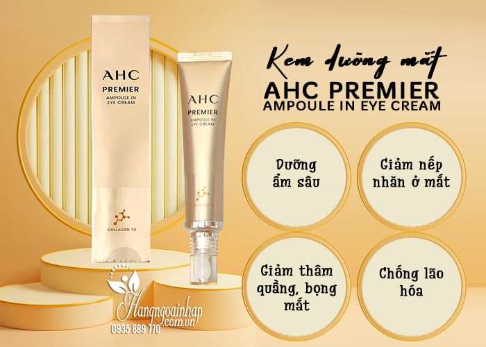 Kem dưỡng mắt AHC Premier Ampoule In Eye Cream Hàn Quốc 7