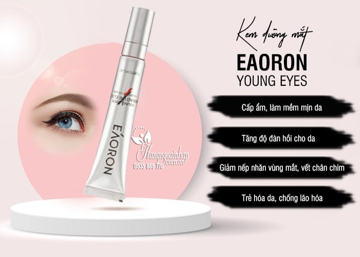 Kem dưỡng mắt Eaoron Young Eyes của Úc giảm nếp nhăn 6