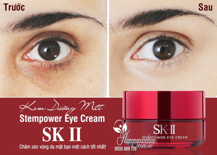 Kem Dưỡng Mắt Stempower Eye Cream Sk II 15g 1
