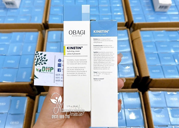 Kem dưỡng Obagi Kinetin+ Hydrating Cream 50ml chính hãng 9