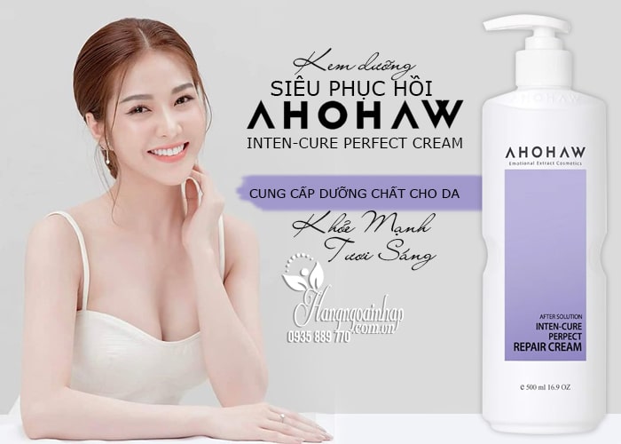 Kem dưỡng siêu phục hồi Ahohaw Inten-Cure Perfect Cream 1
