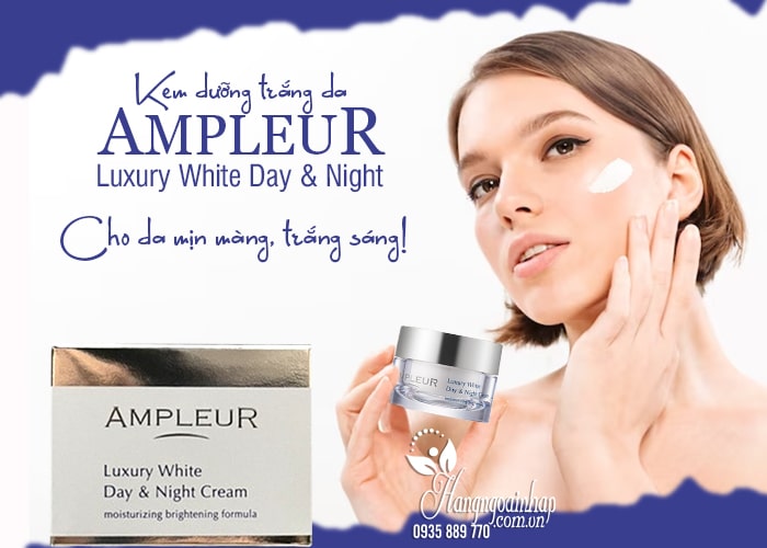 Kem dưỡng trắng da Ampleur Luxury White Day & Night 1