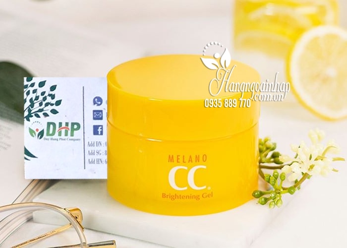 Kem dưỡng trắng da CC Melano Brightening Gel Rohto Nhật Bản 2