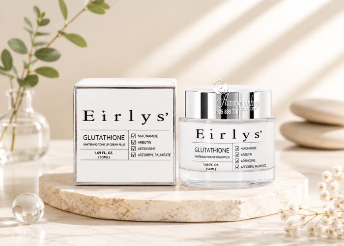 Kem dưỡng trắng da Eirlys Glutathione Whitening Tone Cream