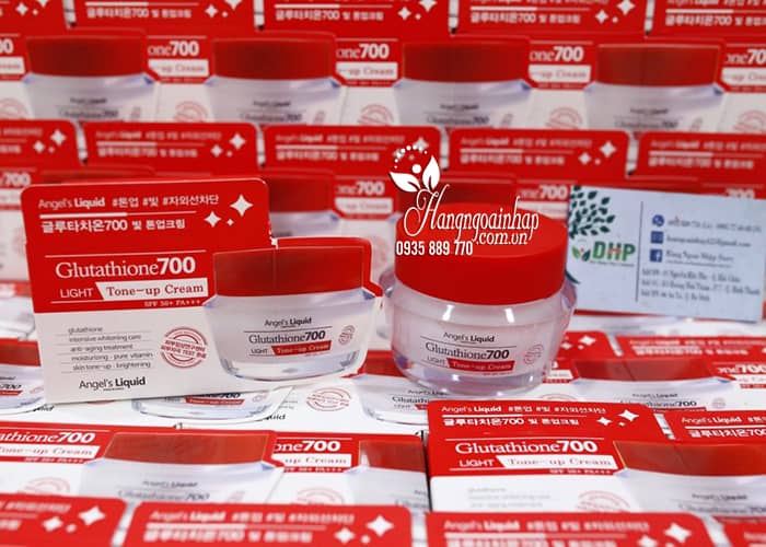 Kem dưỡng trắng da Glutathione 700 Light Tone Up Cream 9