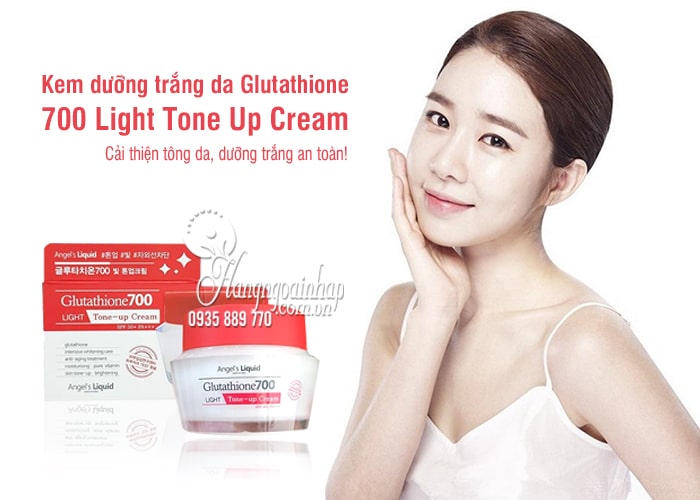 Kem dưỡng trắng da Glutathione 700 Light Tone Up Cream 1