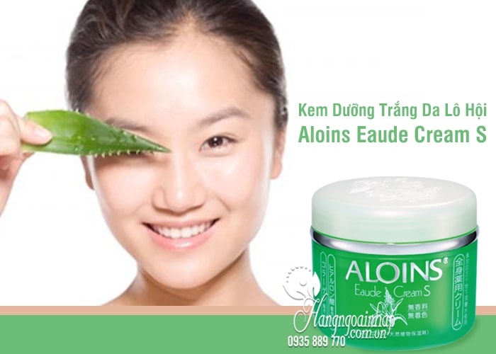 Kem Dưỡng Trắng Da Lô Hội Aloins Eaude Cream S 185g  1