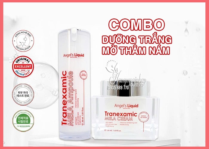 Kem dưỡng trắng da mờ nám Tranexamic Mela Cream 50ml 4