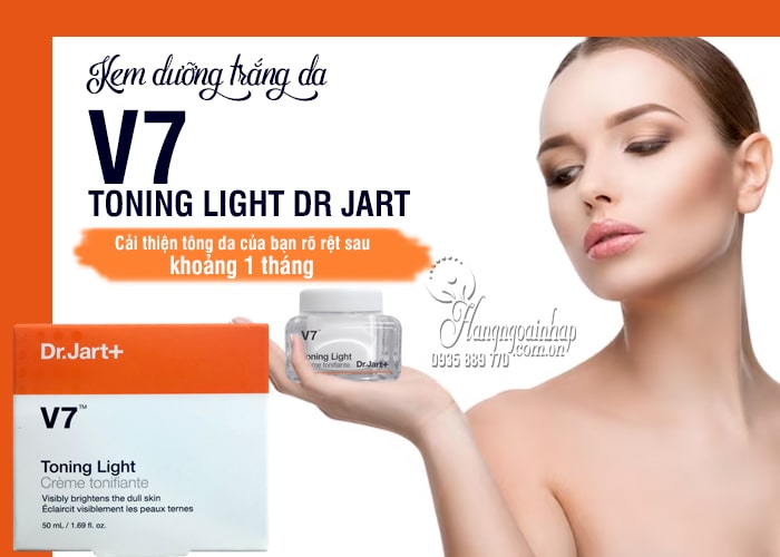 Kem V7 Toning Light Dr Jart 50ml chính xác Nước Hàn,giá bán đảm bảo chất lượng 99