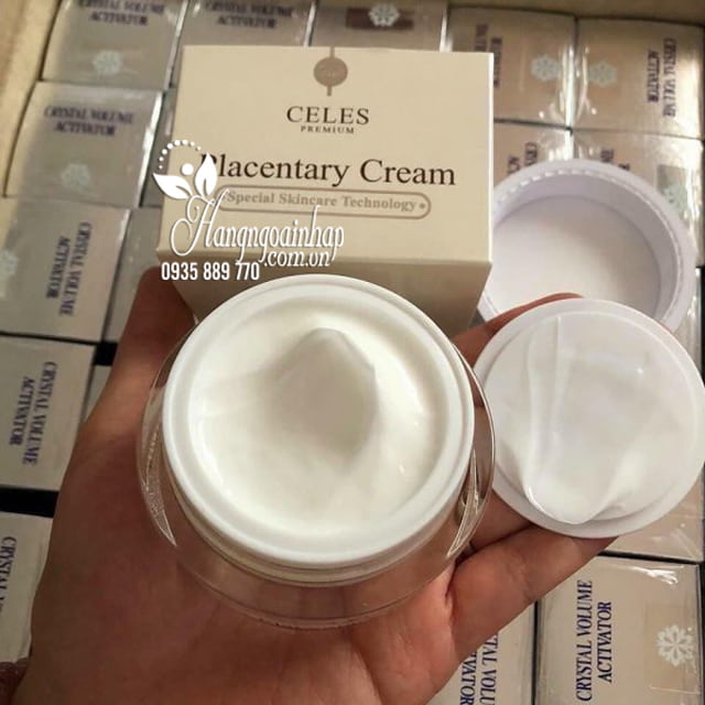 Kem dưỡng trắng da trị nám Celes Placentary Cream 50ml Hàn Quốc 1