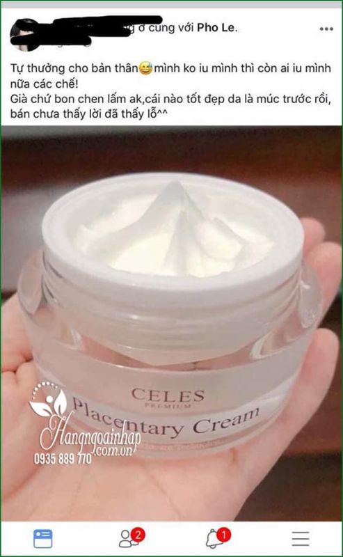 Kem dưỡng trắng da trị nám Celes Placentary Cream 50ml Hàn Quốc 6