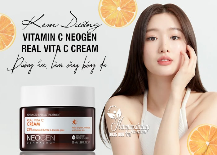 Kem dưỡng Vitamin C Neogen Real Vita C Cream 50ml Hàn Quốc 2
