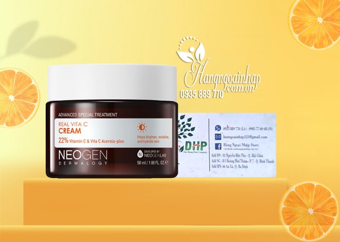 Kem dưỡng Vitamin C Neogen Real Vita C Cream 50ml Hàn Quốc 0