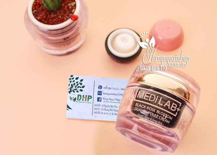 Kem hoa hồng đen Medilab Black Rose Blossom 50ml Hàn Quốc 8