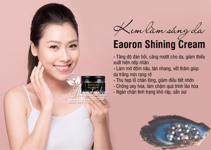 Kem làm sáng da Eaoron Shining Cream 50g của Úc 6