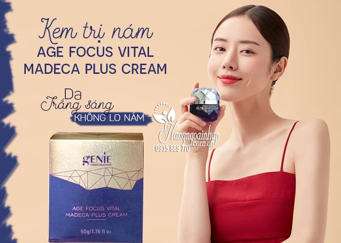 Kem trị nám Genie Age Focus Vital Madeca Plus Cream 50g  1