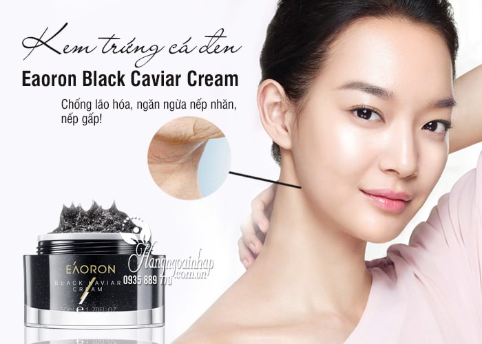 Kem trứng cá đen Eaoron Black Caviar Cream 50ml của Úc 1