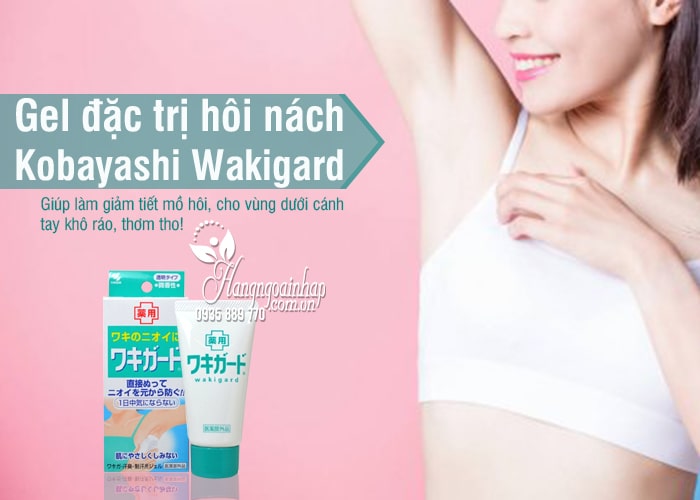 Gel đặc trị hôi nách Kobayashi Wakigard của Nhật tuýp 50ml 1