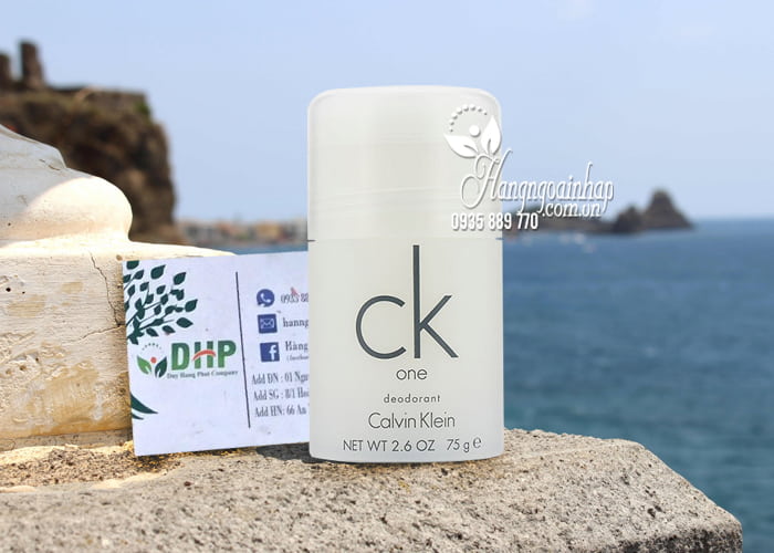 Lăn khử mùi nước hoa CK One Deodorant Calvin Klein 75g 2