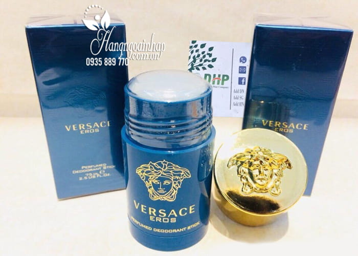 Lăn khử mùi nước hoa Versace Eros 75ml dành cho nam 1