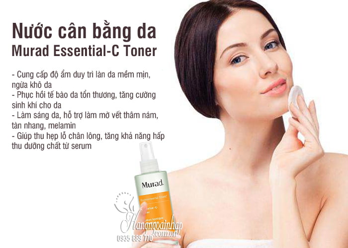 Nước cân bằng da Murad Essential-C Toner 180ml giúp da khỏe 5