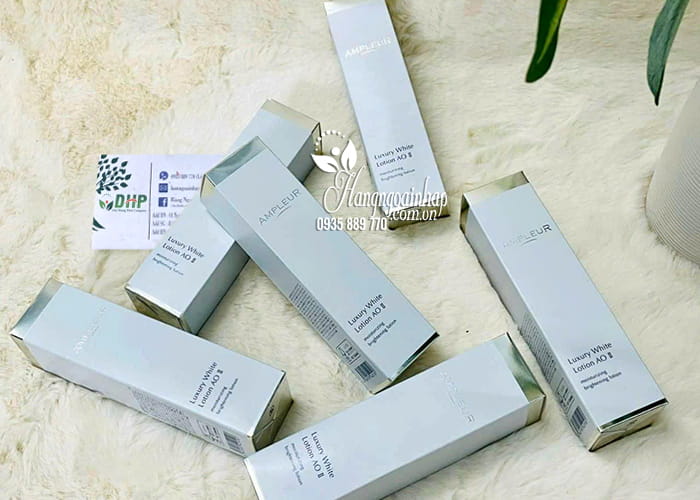 Nước hoa hồng Ampleur Luxury White Lotion AO II Nhật Bản 7