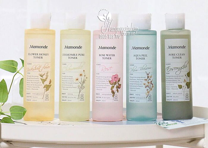 Nước hoa hồng Mamonde Toner 250ml dành cho mọi loại da 7