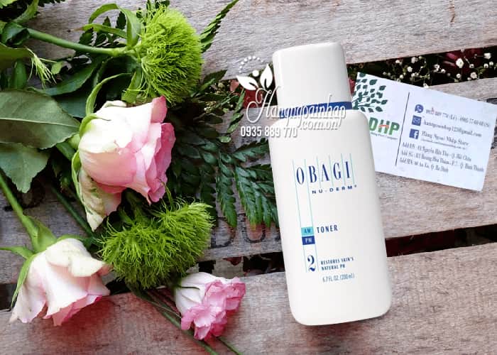 Nước hoa hồng Obagi Nu-Derm Toner 198ml cho mọi loại da 9