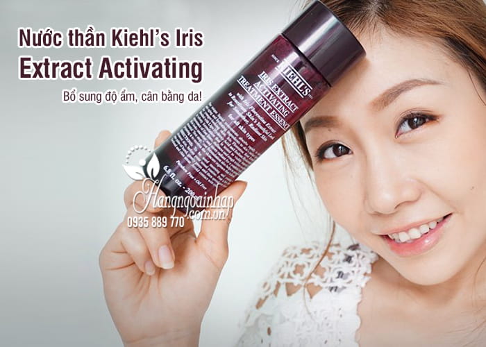 Nước thần Kiehl’s Iris Extract Activating 200ml của Mỹ 1