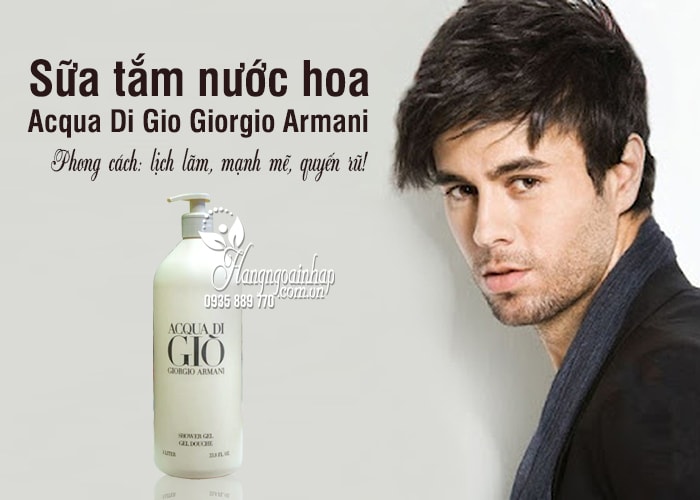 Sữa tắm nước hoa Acqua Di Gio Giorgio Armani 1 lít 1