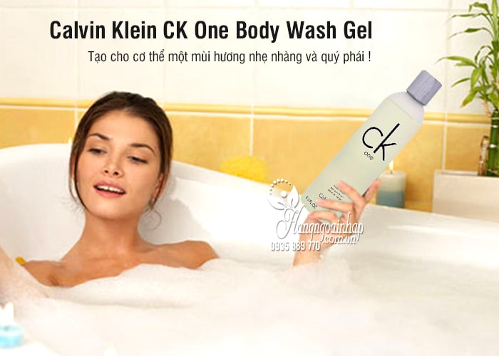 Sữa tắm nước hoa Calvin Klein CK One Body Wash Gel 250ml của Mỹ 3