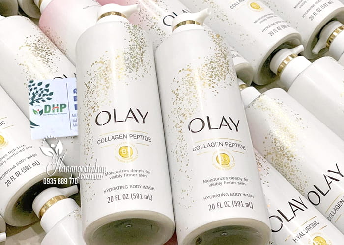 Sữa tắm Olay Collagen Peptide B3 Complex 591ml của Mỹ 45