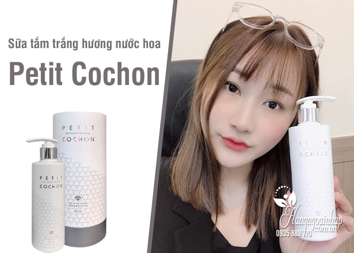 Sữa tắm trắng hương nước hoa Petit Cochon 300ml Hàn Quốc  8