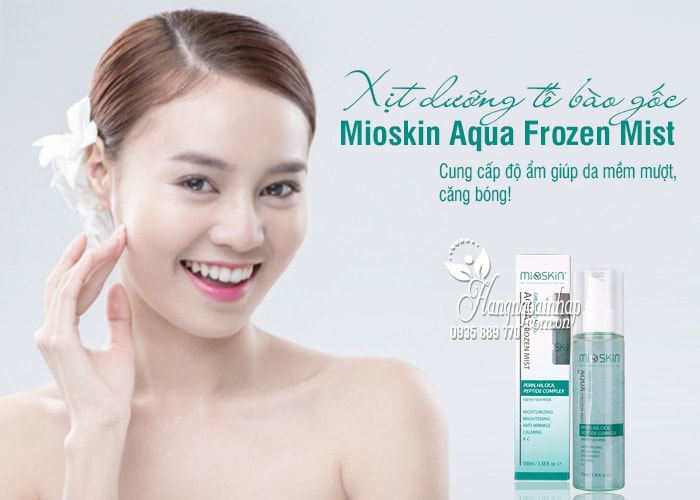 Xịt dưỡng tế bào gốc Mioskin Aqua Frozen Mist 100ml 1