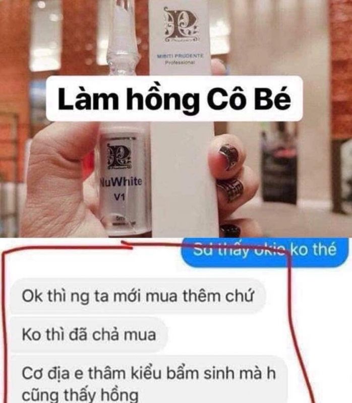 Kem trẻ hóa, làm hồng âm đạo Nuwhite v1 review có hiệu quả không?