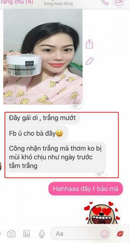         review ủ trắng face genie
