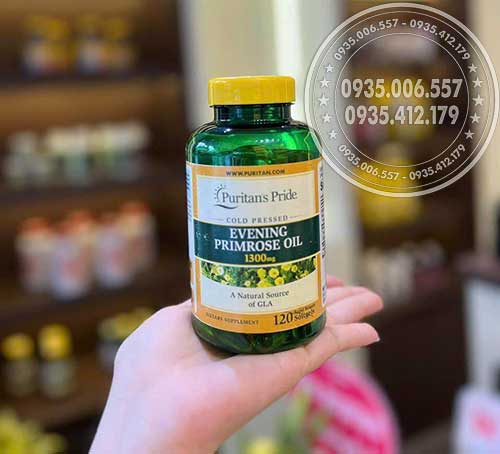 4. Tinh Dầu Hoa Anh Thảo Evening Primrose Oil 1300mg Puritan's Pride