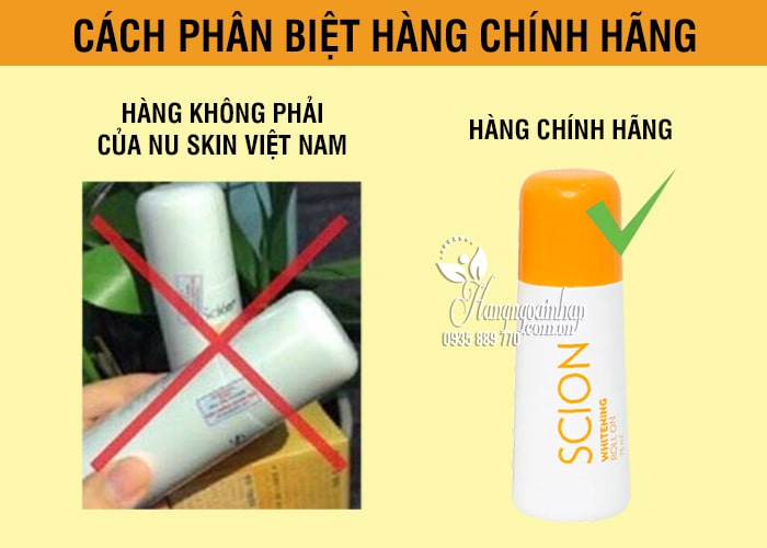 lăn khử mùi Scion Nuskin Pure White Roll On 75ml